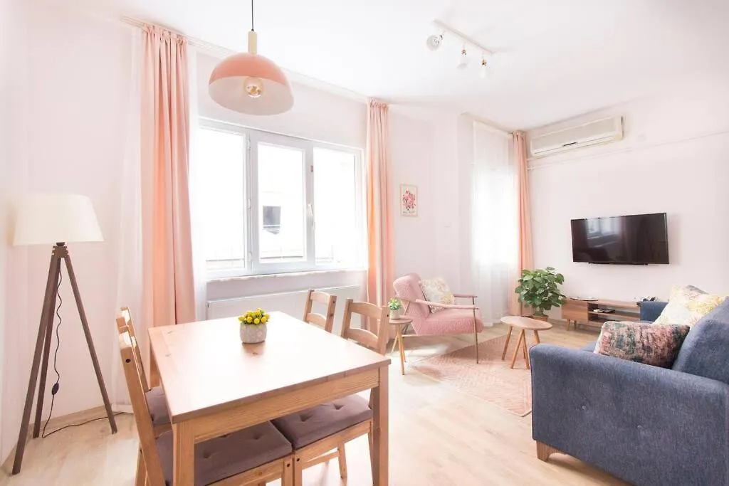 Soft Modern Inspiring Flat In The Center Of Moda Istanbul